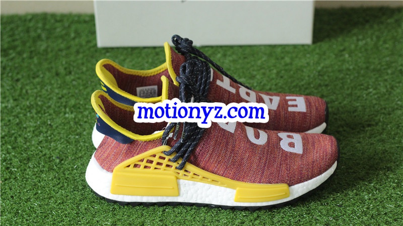 Adidas X PW Pharrell Williams NMD HU Race Bold Yellow